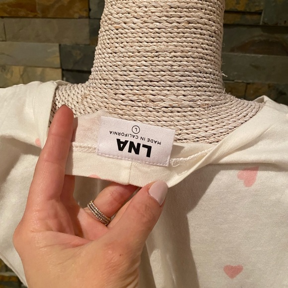 LNA Heart Muscle Tank Sz. L NWT - Picture 5 of 7